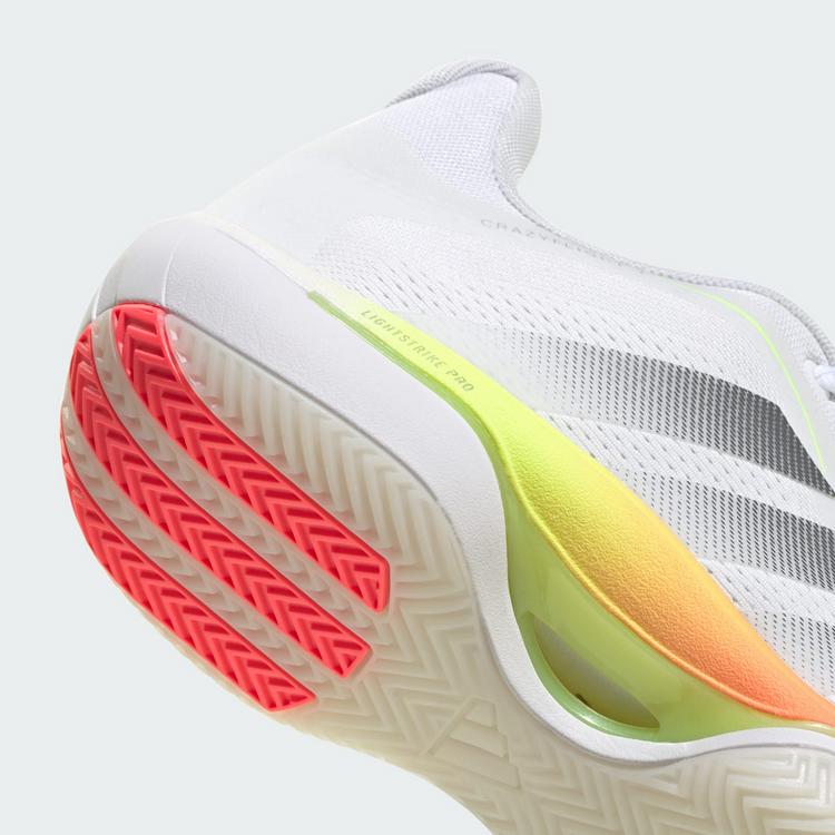 adidas adidas CRAZYFLIGHT&nbsp;7 Schuh Hallenschuhe Herren - Cloud White / Iron Metallic / Solar Turbo - 6 | SportScheck