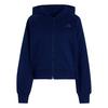 adidas ADIDAS KIT KAPUZENJACKE, KLEINES LOGO Sweatjacke Damen - Dark Blue