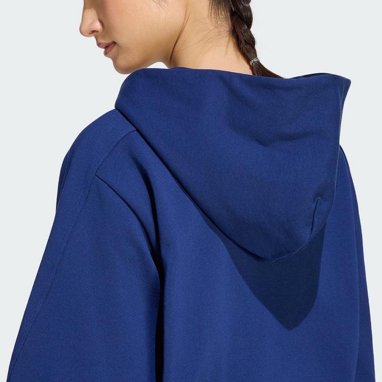 adidas adidas ADIDAS KIT KAPUZENJACKE, KLEINES LOGO Sweatjacke Damen - Dark Blue - 2 | SportScheck