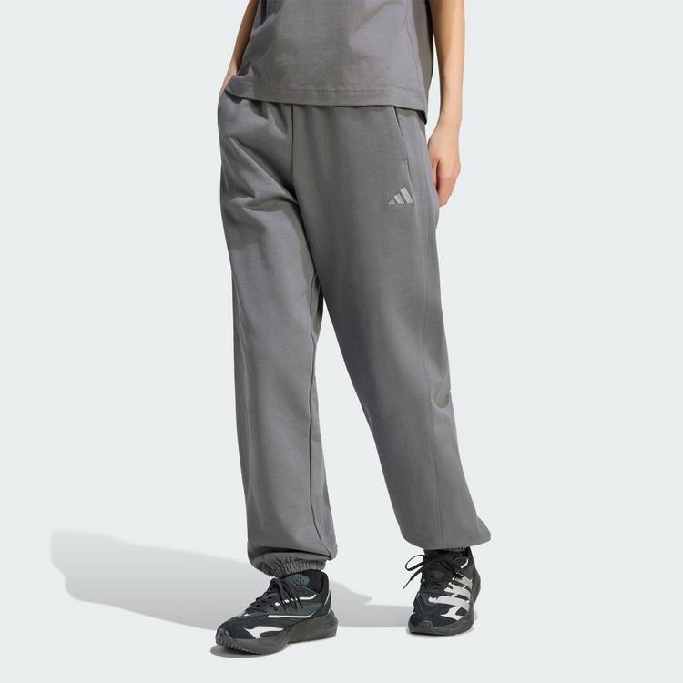 adidas adidas ADIDAS KIT LOOSE HOSE, MIT B&Uuml;NDCHEN, Freizeithose Damen - Grey Five - 0 | SportScheck