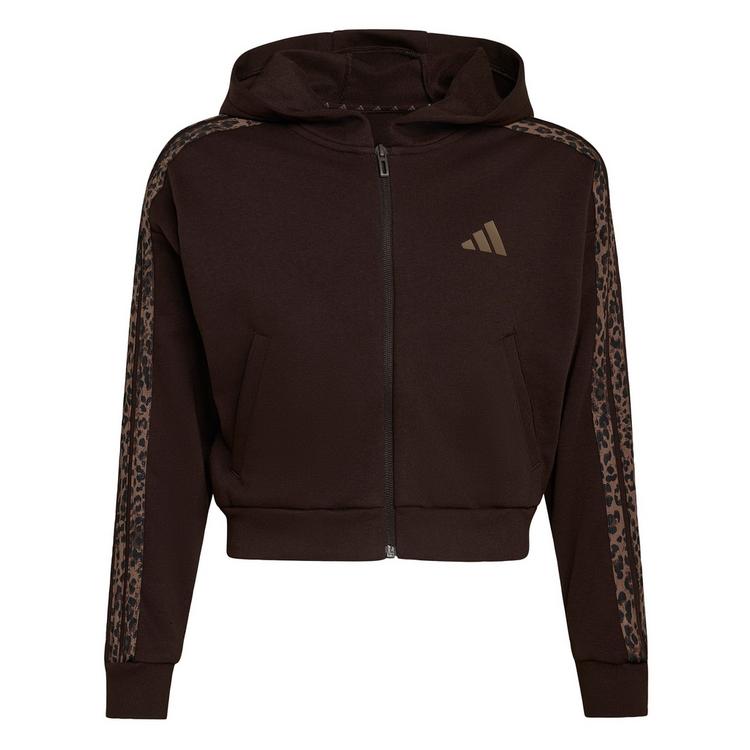 adidas adidas SEASONALS ANIMAL KAPUZENJACKE, Sweatjacke Kinder - Aurora Coffee / Multicolor / Earth Strata - 0 | SportScheck