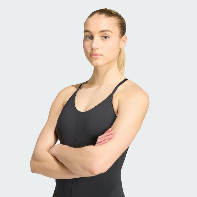 adidas adidas All Me Flare Onesie Jumpsuit Damen - Black - 0 | SportScheck