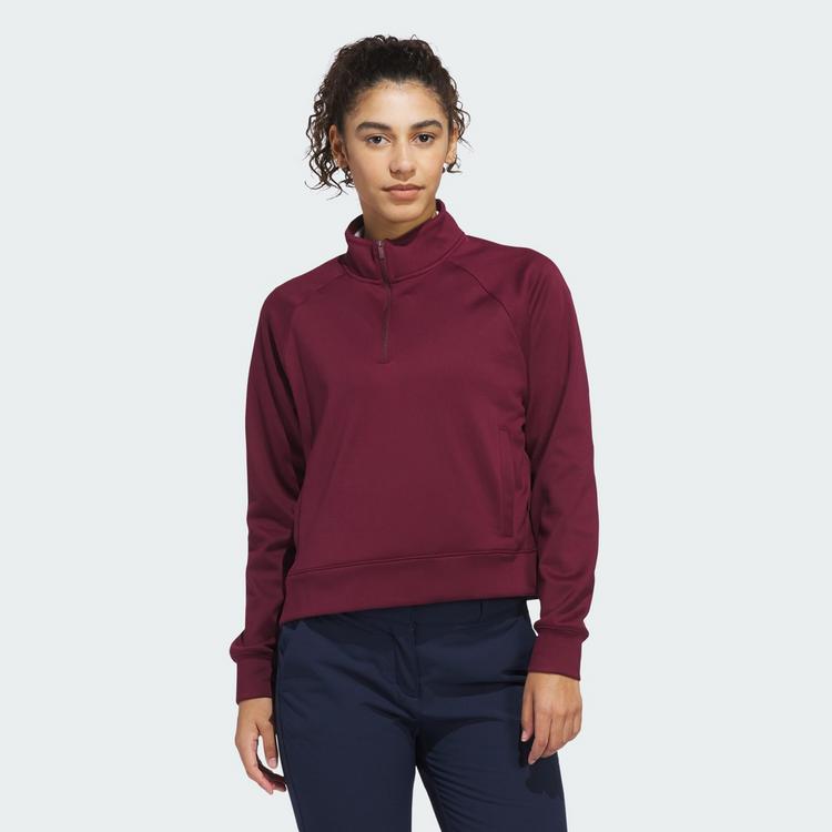 adidas adidas ULTIMATE365+ CLIMAWARM LOOSE Trainingsjacke Damen - Maroon - 0 | SportScheck