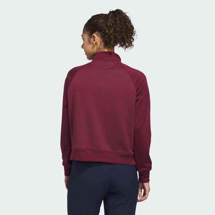 adidas adidas ULTIMATE365+ CLIMAWARM LOOSE Trainingsjacke Damen - Maroon - 1 | SportScheck