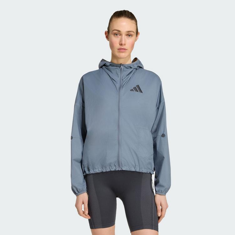 adidas adidas Adizero Blaze Laufjacke Laufjacke Damen - Onix - 0 | SportScheck