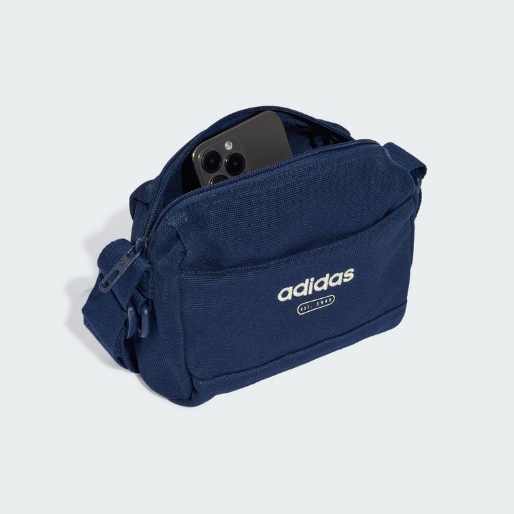 adidas adidas CANVAS CROSSBODY-TASCHE Umh&auml;ngetasche - Night Indigo / Ivory - 0 | SportScheck