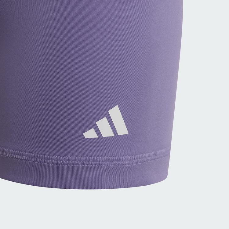 adidas adidas TECHFIT LEGGINGS, KURZ Leggings Kinder - Magic Lilac / White - 3 | SportScheck