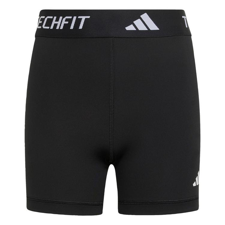 adidas adidas TECHFIT LEGGINGS, KURZ Leggings Kinder - Black / White - 0 | SportScheck