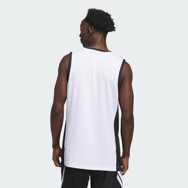 adidas adidas 3G Speed Basketballtrikot zum Wenden Basketball Shirt Herren - White / Black - 1 | SportScheck