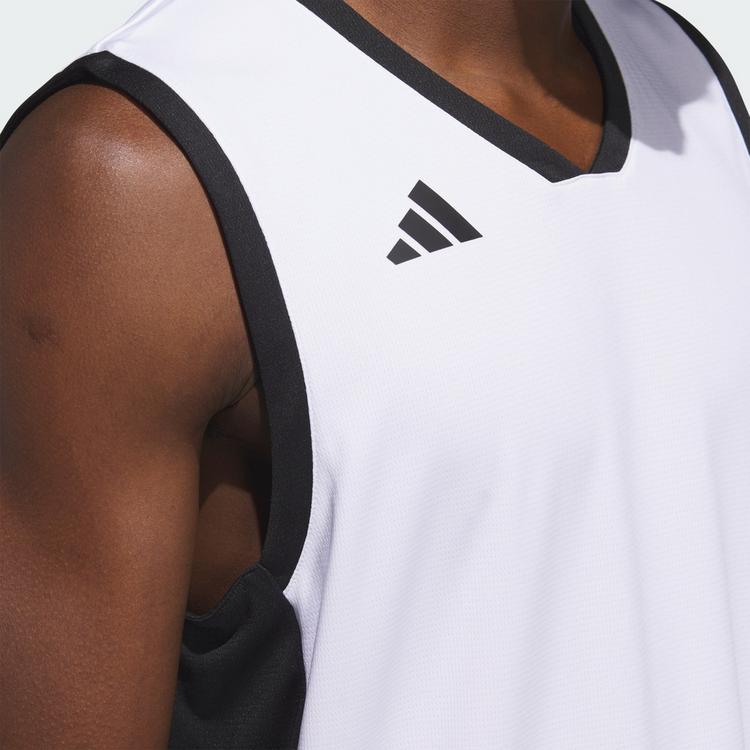 adidas adidas 3G Speed Basketballtrikot zum Wenden Basketball Shirt Herren - White / Black - 0 | SportScheck