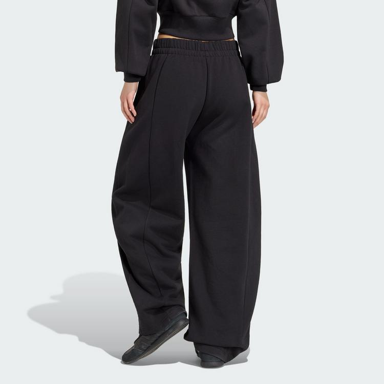 adidas adidas Essentials Contemporary Fleece Hose mit Stoffhose Damen - Black - 1 | SportScheck