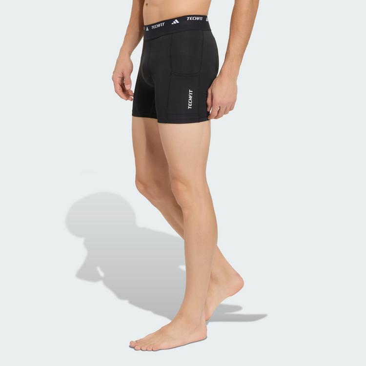 adidas adidas TECHFIT HYBRID-LEGGINGS, KURZ Leggings Herren - Black - 0 | SportScheck