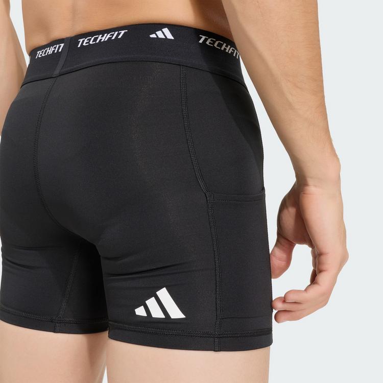 adidas adidas TECHFIT HYBRID-LEGGINGS, KURZ Leggings Herren - Black - 1 | SportScheck