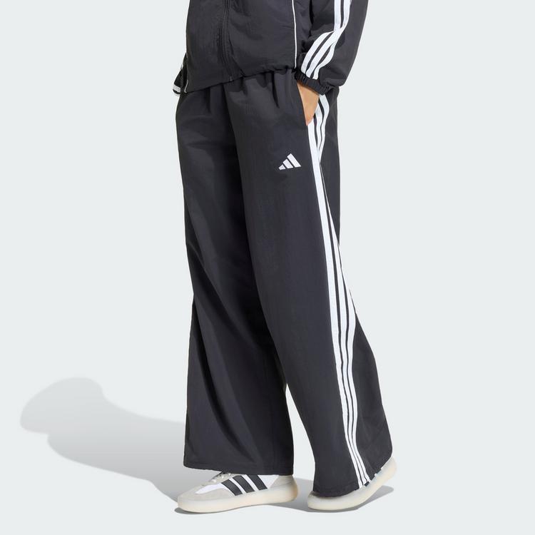 adidas adidas Iconic Bungees-Trainingshose, gewebt, Stoffhose Damen - Black / White - 0 | SportScheck