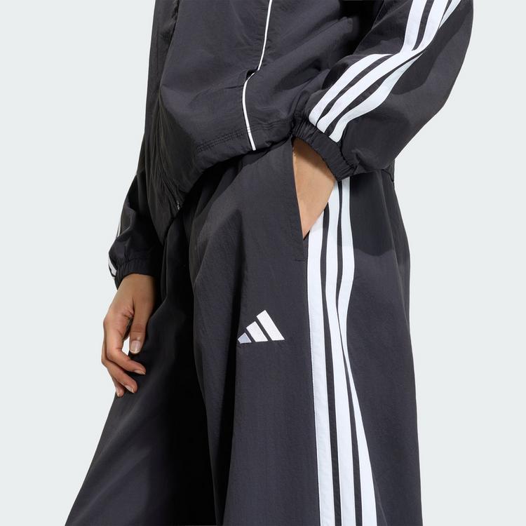 adidas adidas Iconic Bungees-Trainingshose, gewebt, Stoffhose Damen - Black / White - 0 | SportScheck