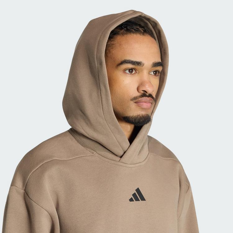 adidas adidas PrimeLift Workout Oversize Hoodie Hoodie Herren - Khaki Six - 0 | SportScheck