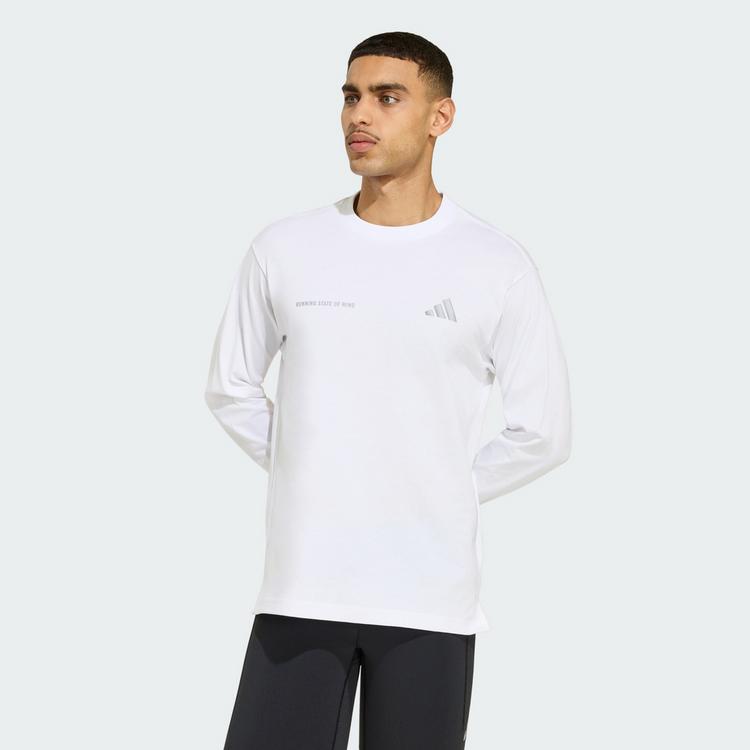 adidas adidas adi365 Running Community Culture Laufshirt - White / Reflective Silver - 0 | SportScheck