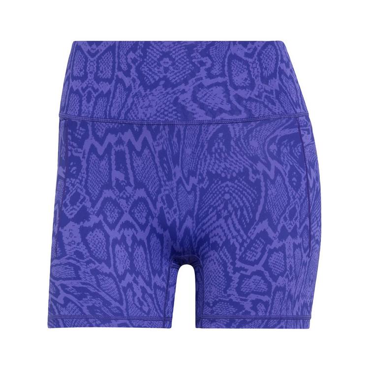 adidas adidas Optim&eacute; Snake Leggings, kurz Leggings Damen - Solar Purple / Pure Purple - 0 | SportScheck