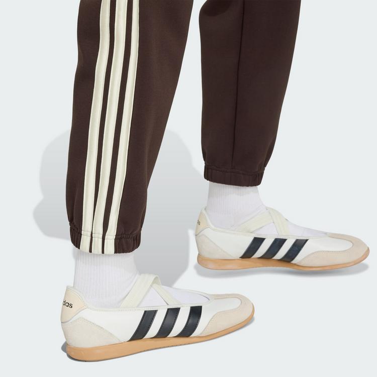 adidas adidas STADIUM 3-STREIFEN REGULAR HOSE Freizeithose Damen - Aurora Coffee - 0 | SportScheck