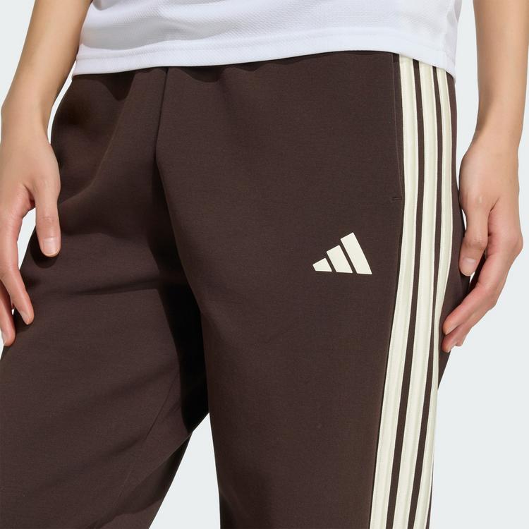 adidas adidas STADIUM 3-STREIFEN REGULAR HOSE Freizeithose Damen - Aurora Coffee - 1 | SportScheck