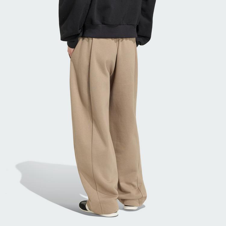 adidas adidas Essentials Contemporary Fleece Hose mit Stoffhose Damen - Khaki Six - 1 | SportScheck