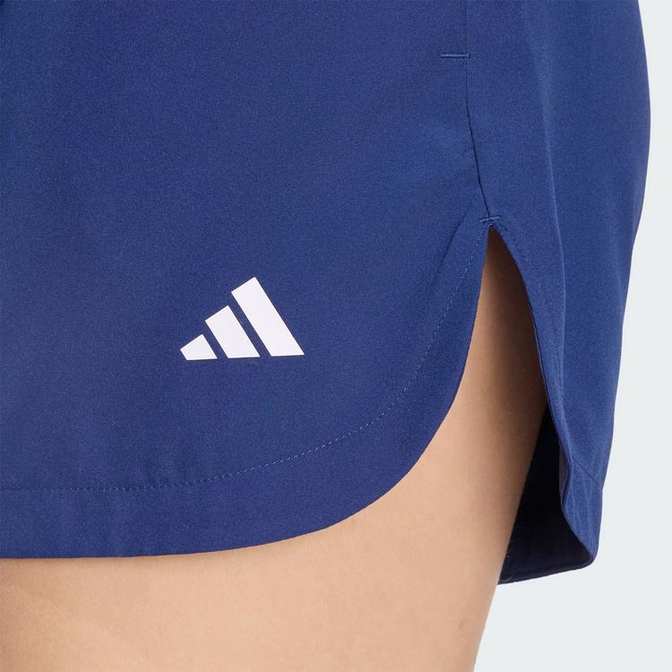 adidas adidas 3-STREIFEN STUDIO SHORTS AUS GEWEBTEM Trainingshose Damen - Dark Blue - 0 | SportScheck