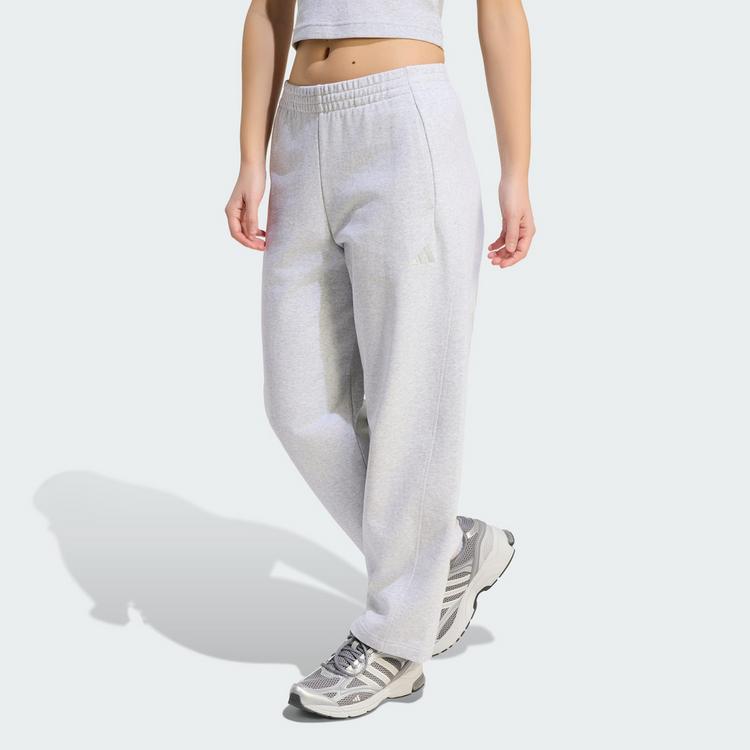 adidas adidas ADIDAS KIT HOSE, KLEINES LOGO, Freizeithose Damen - Light Grey Heather - 0 | SportScheck