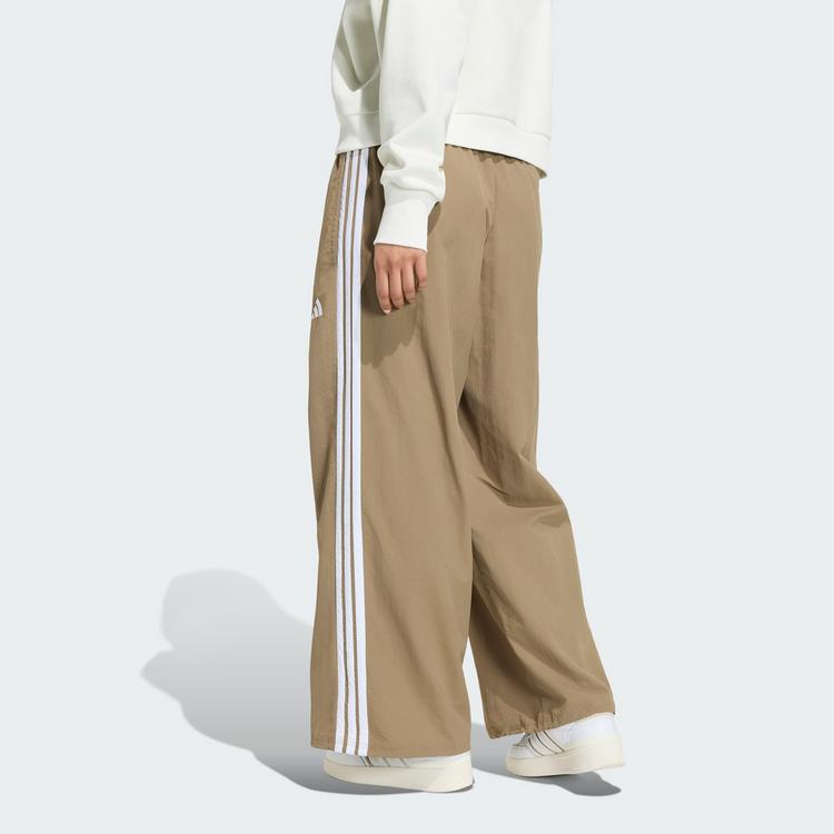 adidas adidas Iconic Bungees-Trainingshose, gewebt, Stoffhose Damen - Khaki Six - 1 | SportScheck