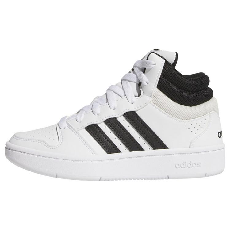 adidas adidas HOOPS MID CLASSIC SCHUHE Sneaker Kinder - Cloud White / Core Black / Orbit Grey - 0 | SportScheck