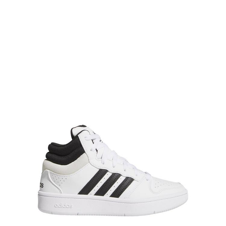 adidas adidas HOOPS MID CLASSIC SCHUHE Sneaker Kinder - Cloud White / Core Black / Orbit Grey - 0 | SportScheck