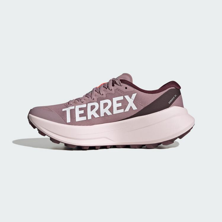 adidas adidas Terrex Agravic SL Trailrunning-Schuh Laufschuhe Damen - Magic Mauve / Cloud White / Maroon - 5 | SportScheck