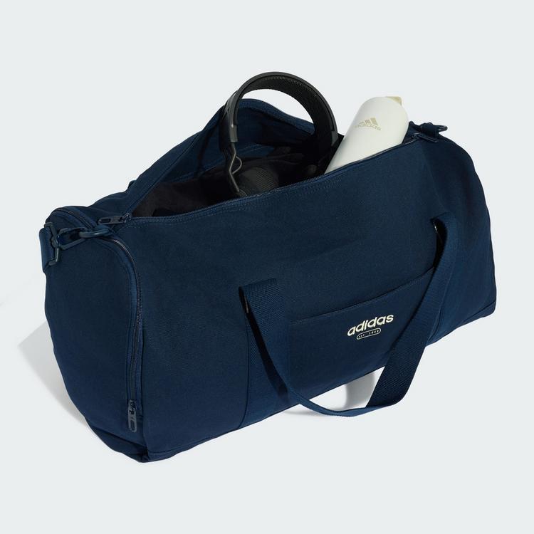 adidas adidas DUFFELBAG, CANVAS Sporttasche - Night Indigo / Ivory - 0 | SportScheck
