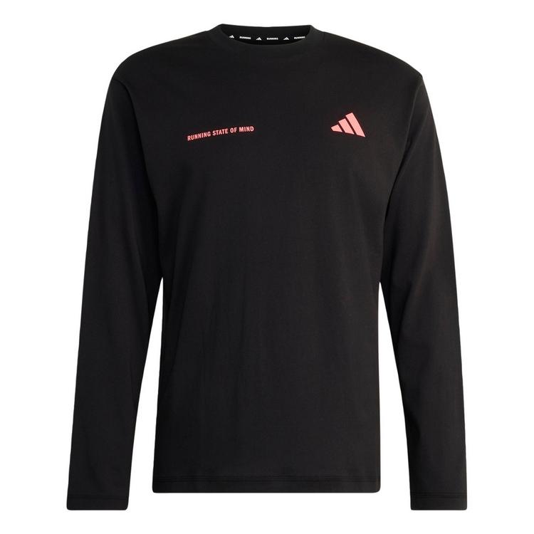 adidas adidas adi365 Running Community Culture Laufshirt - Black / Solar Turbo - 0 | SportScheck