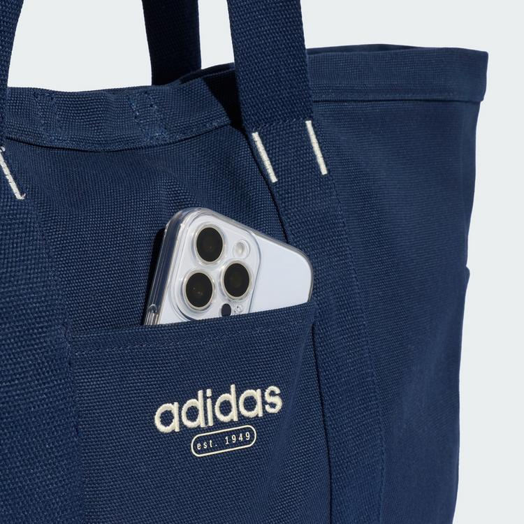 adidas adidas CANVAS TRAGETASCHE Umh&auml;ngetasche - Night Indigo / Ivory - 1 | SportScheck