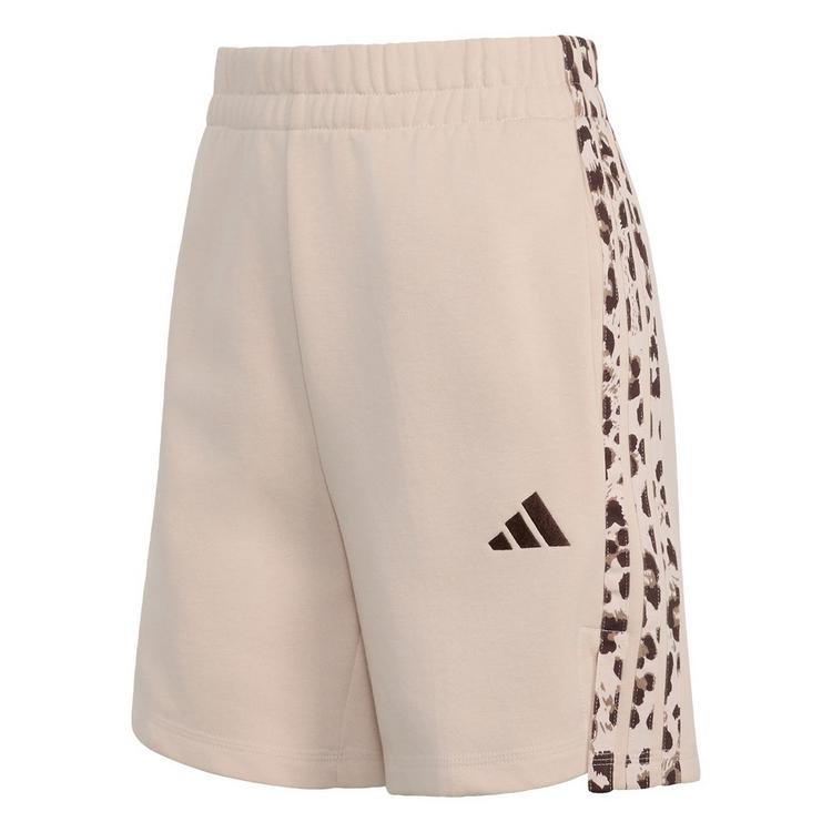 adidas adidas Seasonal Essentials 3-Streifen Shorts, Shorts Damen - Crystal Linen / Multicolor / Crystal Linen - 0 | SportScheck