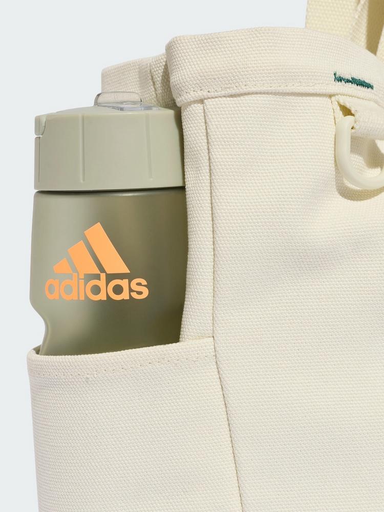 adidas adidas CANVAS TRAGETASCHE Umh&auml;ngetasche - Ivory / Collegiate Green - 2 | SportScheck