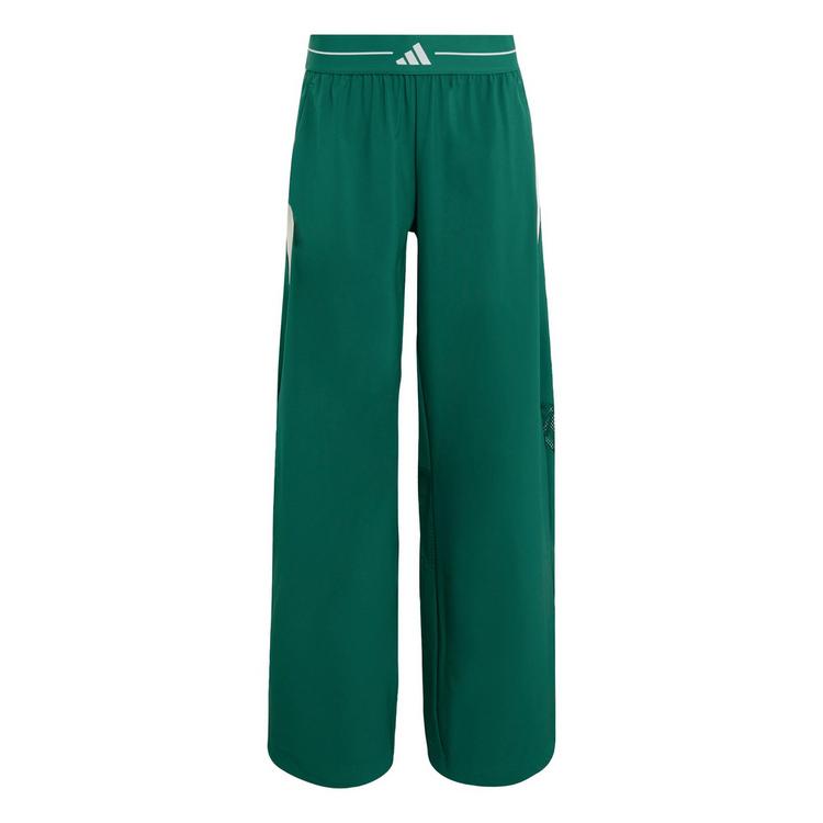 adidas adidas Hyperglam Color Block Hose gewebt Trainingshose Damen - Collegiate Green - 0 | SportScheck