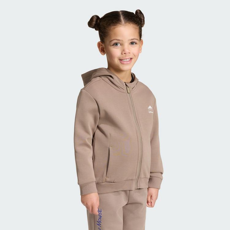adidas adidas ADIDAS DISNEY MICKY MAUS TRAININGSJACKE Sweatjacke Kinder - Khaki Six / Off White - 0 | SportScheck
