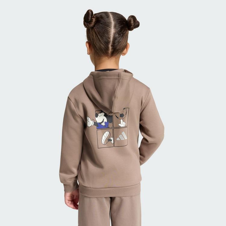 adidas adidas ADIDAS DISNEY MICKY MAUS TRAININGSJACKE Sweatjacke Kinder - Khaki Six / Off White - 1 | SportScheck