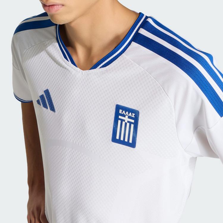 adidas adidas Griechenland 26 Authentic Heimtrikot Trikot Herren - White - 1 | SportScheck