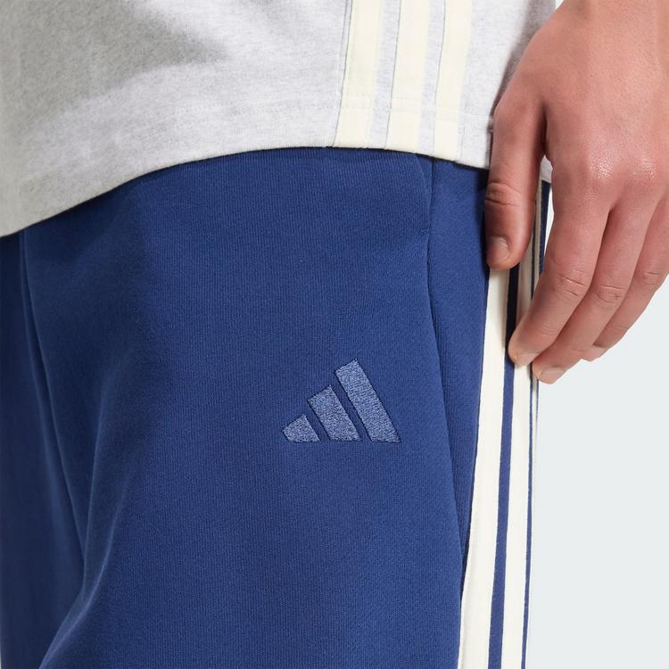 adidas adidas ADIDAS KIT 3-STREIFEN WEITE HOSE Stoffhose Herren - Dark Blue / Off White - 0 | SportScheck