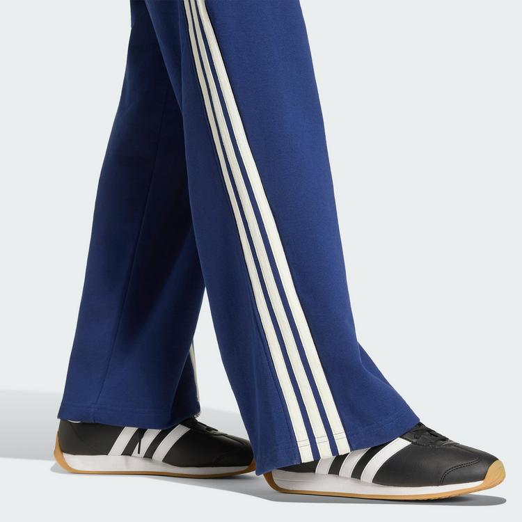 adidas adidas ADIDAS KIT 3-STREIFEN WEITE HOSE Stoffhose Herren - Dark Blue / Off White - 1 | SportScheck