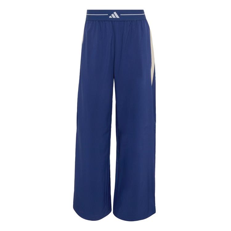 adidas adidas Hyperglam Color Block Hose gewebt Trainingshose Damen - Dark Blue - 0 | SportScheck