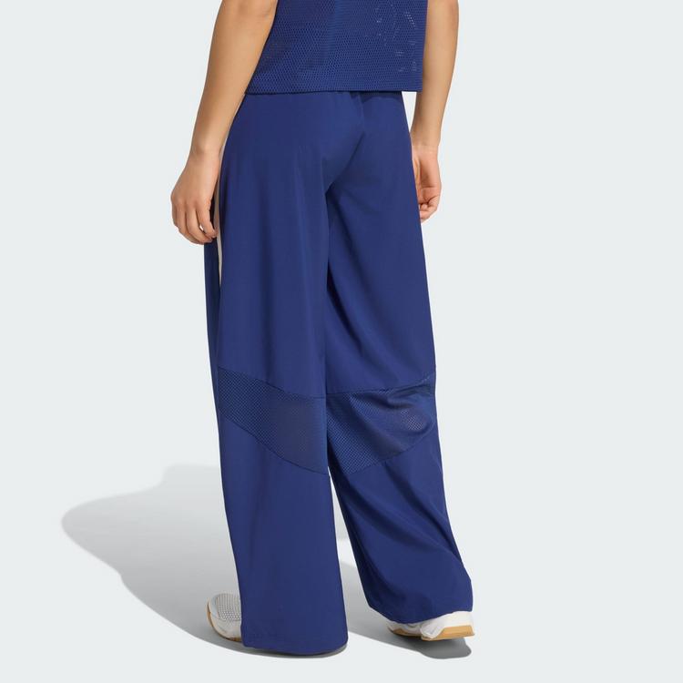 adidas adidas Hyperglam Color Block Hose gewebt Trainingshose Damen - Dark Blue - 1 | SportScheck