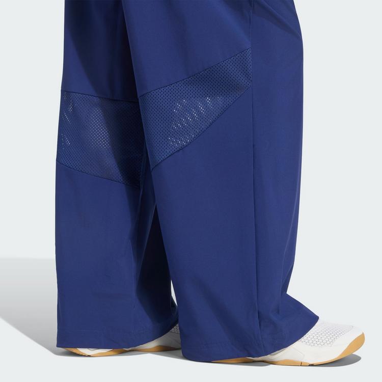 adidas adidas Hyperglam Color Block Hose gewebt Trainingshose Damen - Dark Blue - 1 | SportScheck