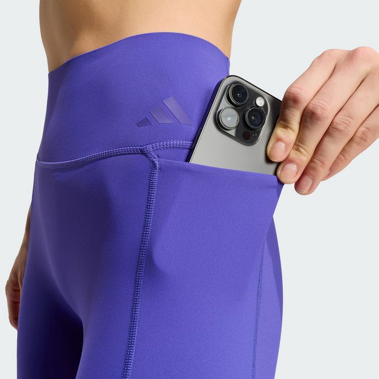 adidas adidas Optime Workout Contour Full Length Leggings Damen - Pure Purple - 0 | SportScheck