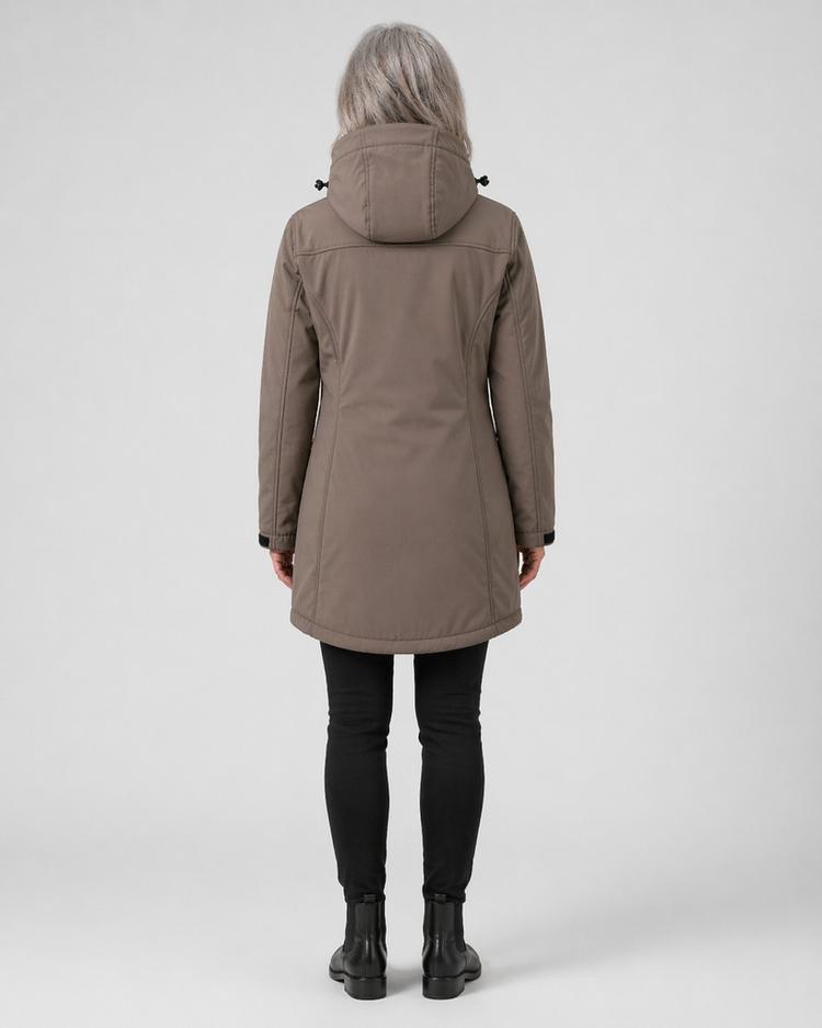 DEPROC active DEPROC active KEELE PEAK Softshelljacke Damen - coffee - 2 | SportScheck