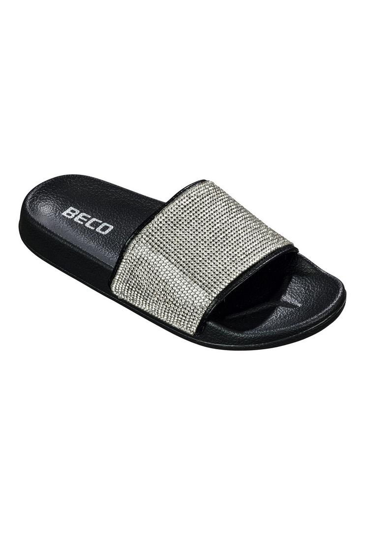 BECO BEERMANN BECO BEERMANN BECO LADY STRASS Badelatschen Damen - schwarz - 0 | SportScheck