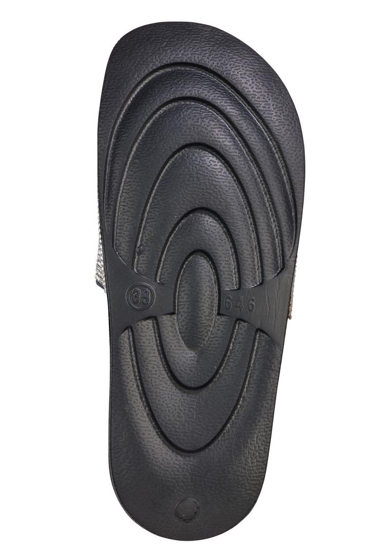 BECO BEERMANN BECO BEERMANN BECO LADY STRASS Badelatschen Damen - schwarz - 4 | SportScheck
