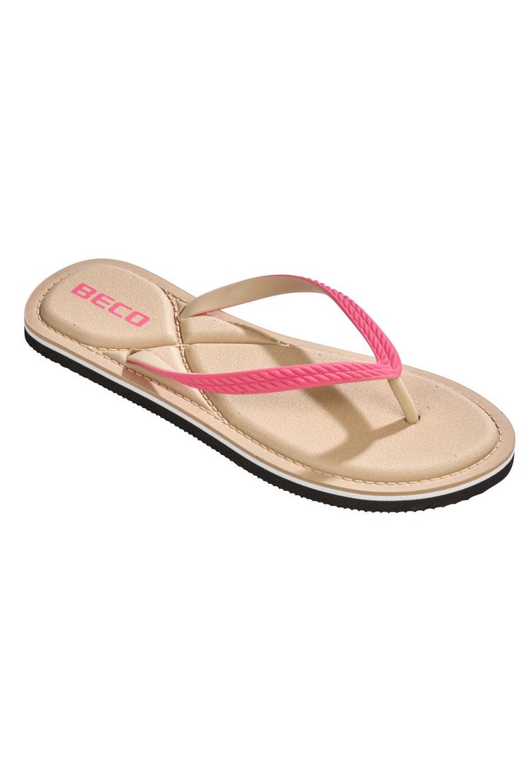 BECO BEERMANN BECO BEERMANN BECO V-Strap URBAN Badelatschen Damen - beige-pink - 0 | SportScheck